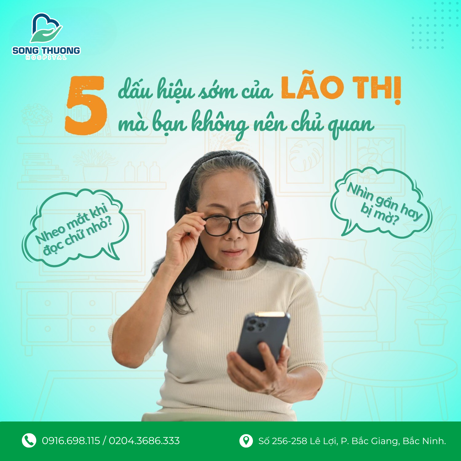 👁️ 5 DẤU HIỆU SỚM CỦA LÃO THỊ BẠN KHÔNG NÊN CHỦ QUAN 👁️